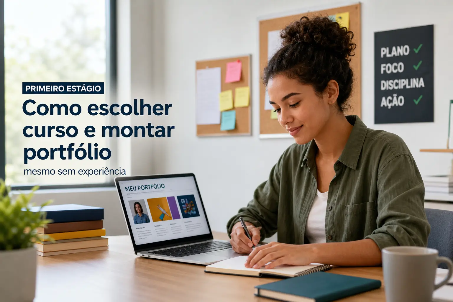 Mulher escrevendo sobre educação financeira para brasileiros 2026